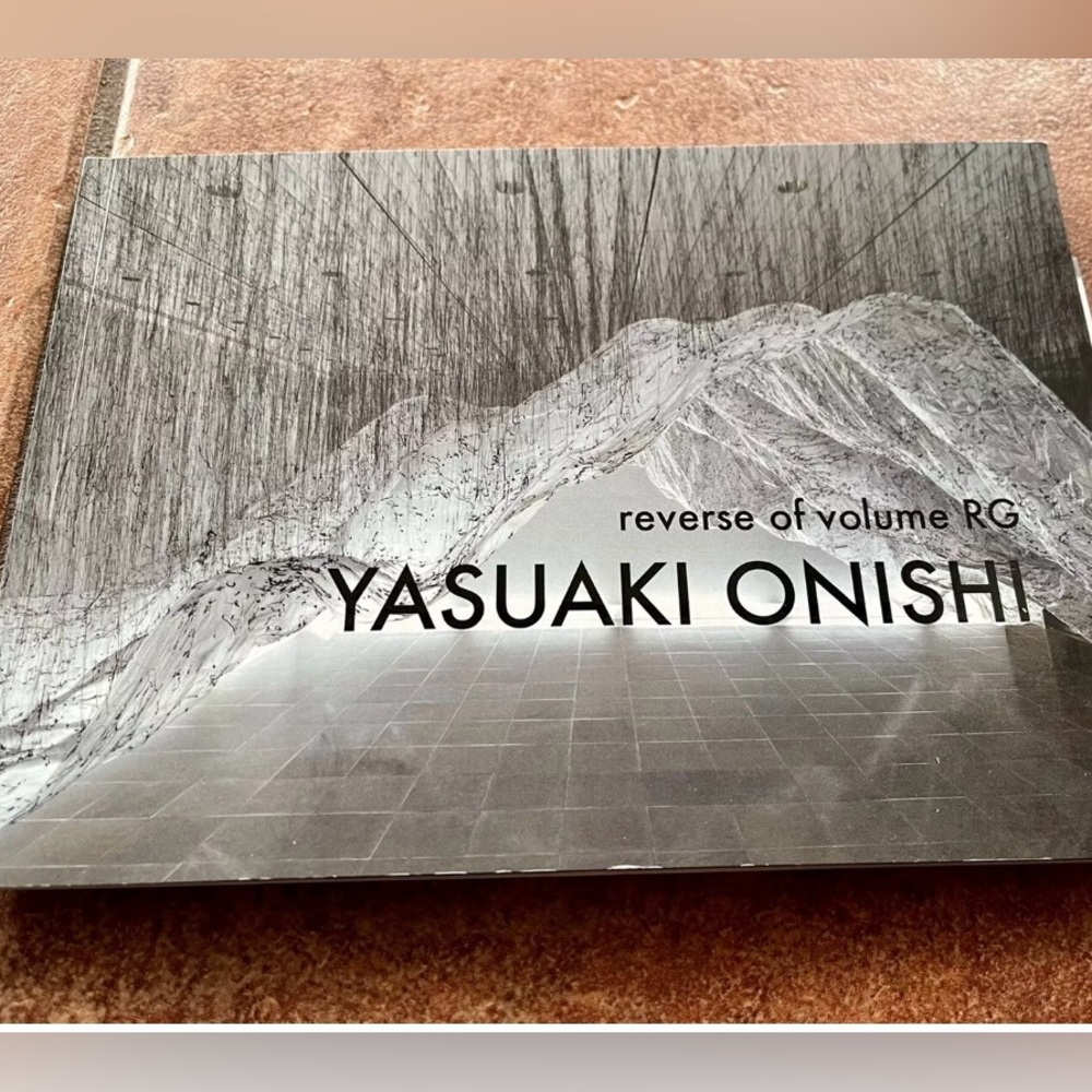YASUAKI ONISHI HAND SIGNED REVERSE OF VOLUME RG RICE GALLERY PICTURE BOOK + DVD